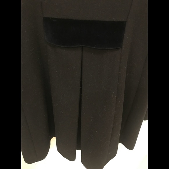 SOLD -Paul & Joe Navy Car Coat - Picture 5 of 7